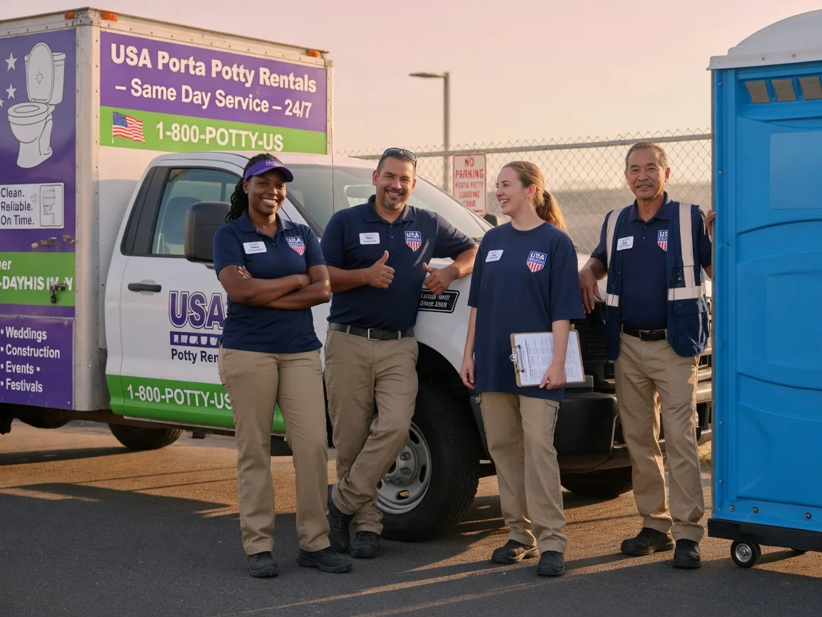 Porta Potty Rental company in Elmwood Park, IL